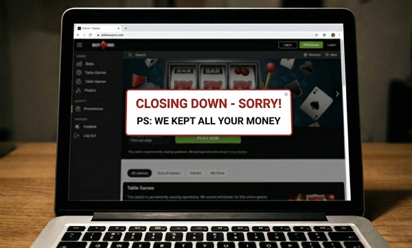 closed casino retained funds