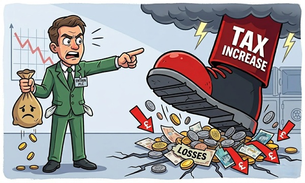 entain losses