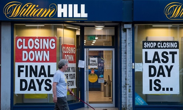 william hill closing down