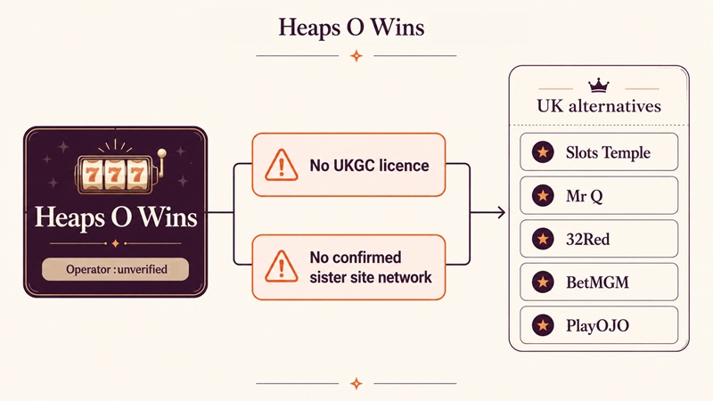 heaps o wins sister sites network