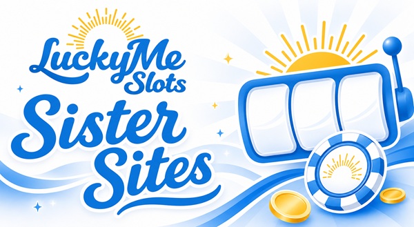 lucky me slots sister sites banner