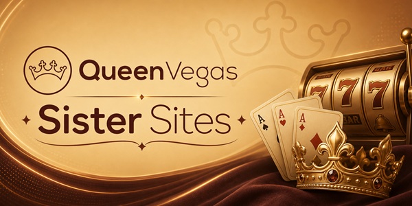queen vegas sister sites banner
