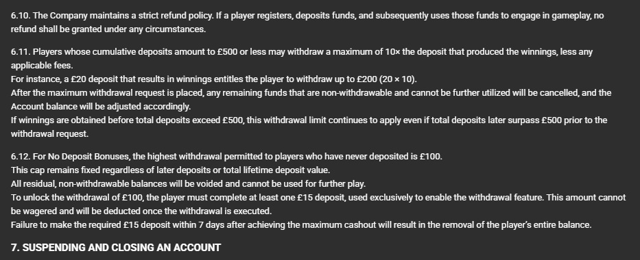 i24 terms clause