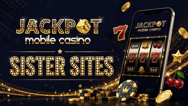 jackpot mobile casino sister sites banner
