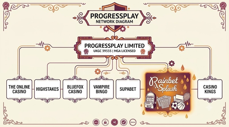 rainbet splash sister sites network