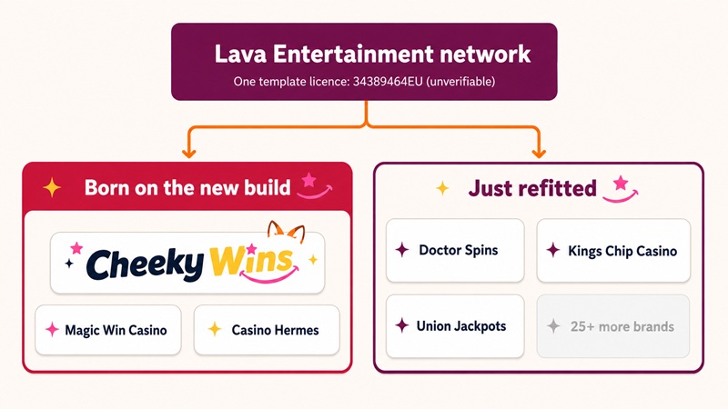 cheeky wins sister sites network