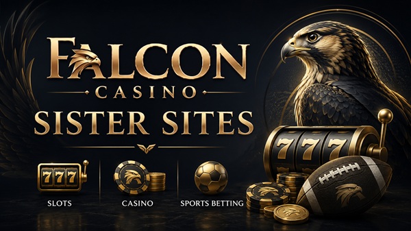 falcon casino sister sites banner