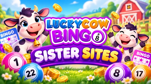 lucky cow bingo sister sites banner
