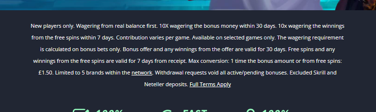 mr superplay welcome offer terms with the 1.50 free spins cap