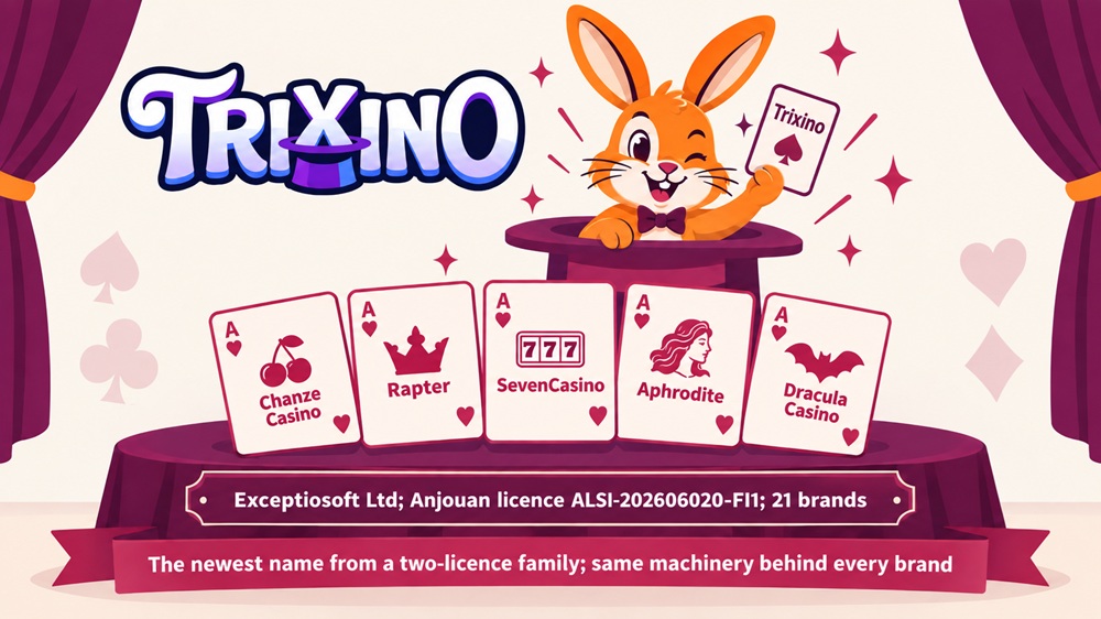 magician's hat diagram of trixino and its exceptiosoft sister sites