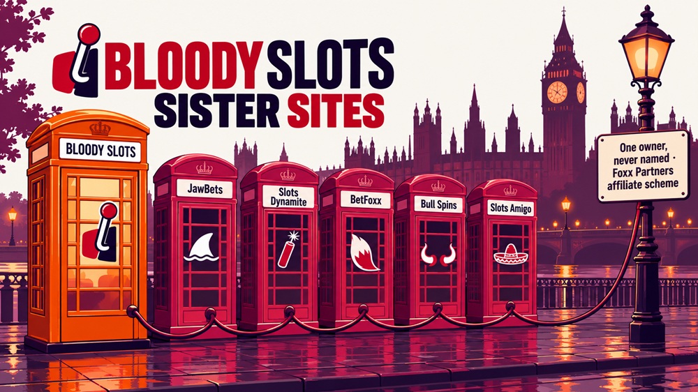 phone box diagram of bloody slots and its sister sites