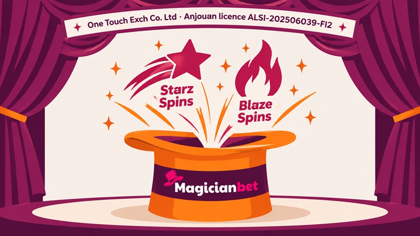 magic show diagram of magicianbet and its one touch exch sister sites