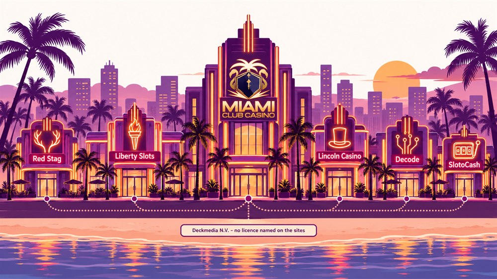 art deco boulevard diagram of miami club casino with red stag, liberty slots, lincoln casino, decode and slotocash