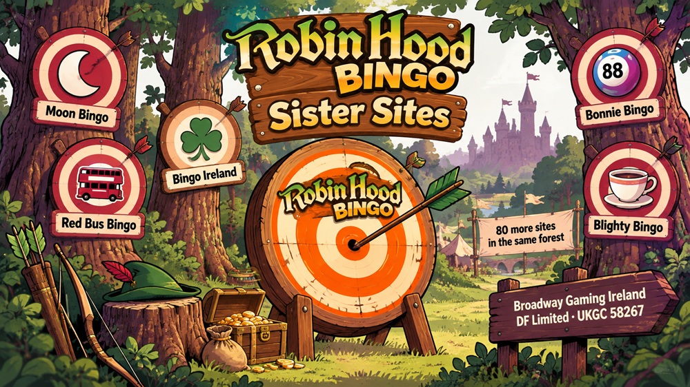 forest diagram of robin hood bingo and its broadway gaming sister sites