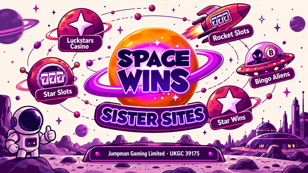 solar system diagram of space wins and its five jumpman sister sites