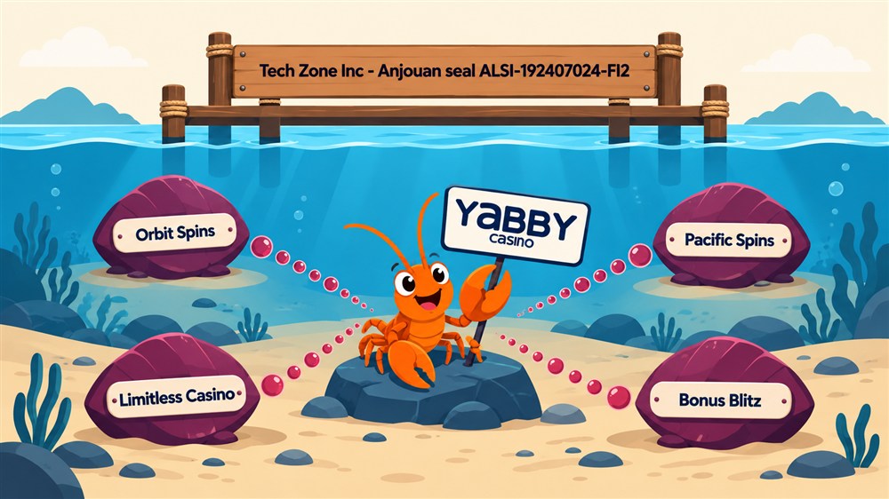 seabed diagram of yabby casino and its four tech zone sister sites